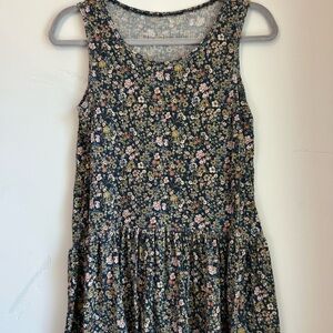 Latched Mama: Floral Sleeveless Nursing Peplum Top